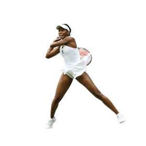 Tennis player woman PNG image-10390